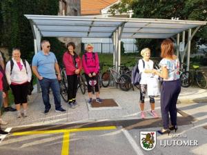 Kolesarjenje zaposlenih na UE Ljutomer po ljutomerski občini 3